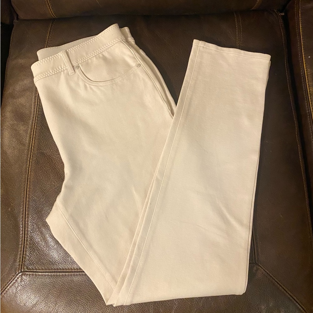 Chico's Light Cream So Slimming Pants